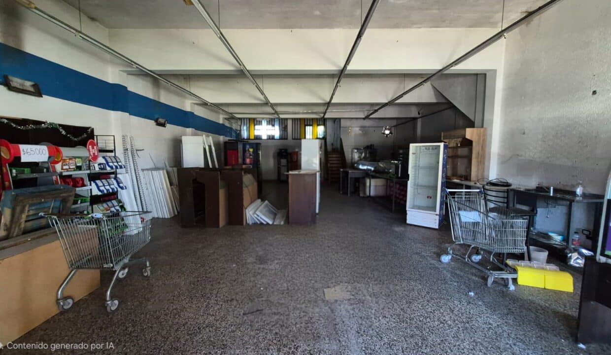 Vista salon sin columnas